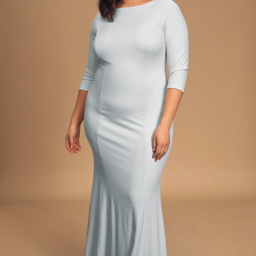 Lulus light blue dress